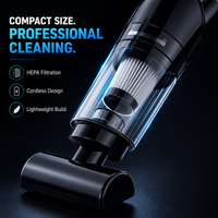 Portable Handheld Vacuum Cleaner 15000Pa Cordless Rechargeable Mini Vacuum for Car, Home & Office Cleaning