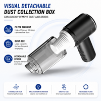 Mini Cordless Vacuum Cleaner 5500Pa Portable Handheld Cleaner