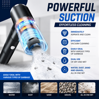Mini Cordless Vacuum Cleaner 5500Pa Portable Handheld Cleaner