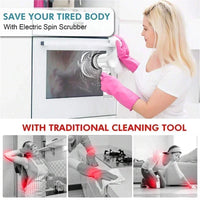 Effortless Electric Spin Scrubber