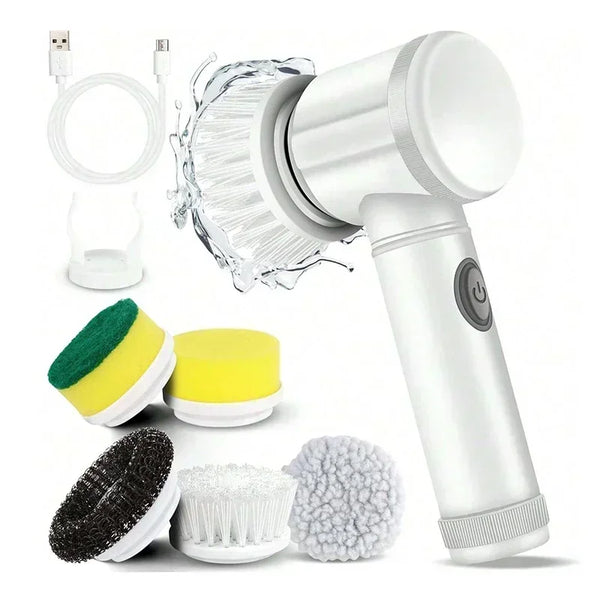 Effortless Electric Spin Scrubber