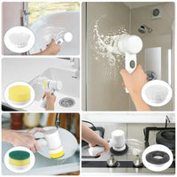Effortless Electric Spin Scrubber