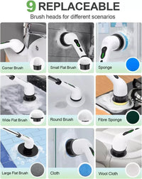 Effortless Spin Cleaning Brush