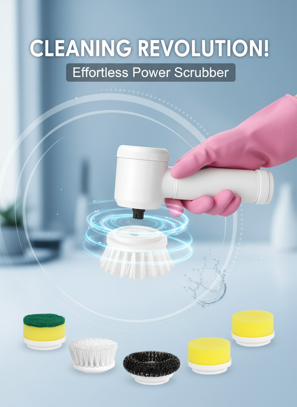 Effortless Electric Spin Scrubber